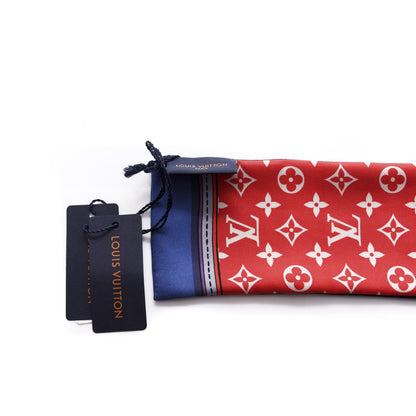 Louis Vuitton Silk Monogram Superstition Bandeau Black 2 of 4