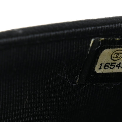 Chanel Lambskin Quilted Wallet On Chain WOC Black 8 of 11