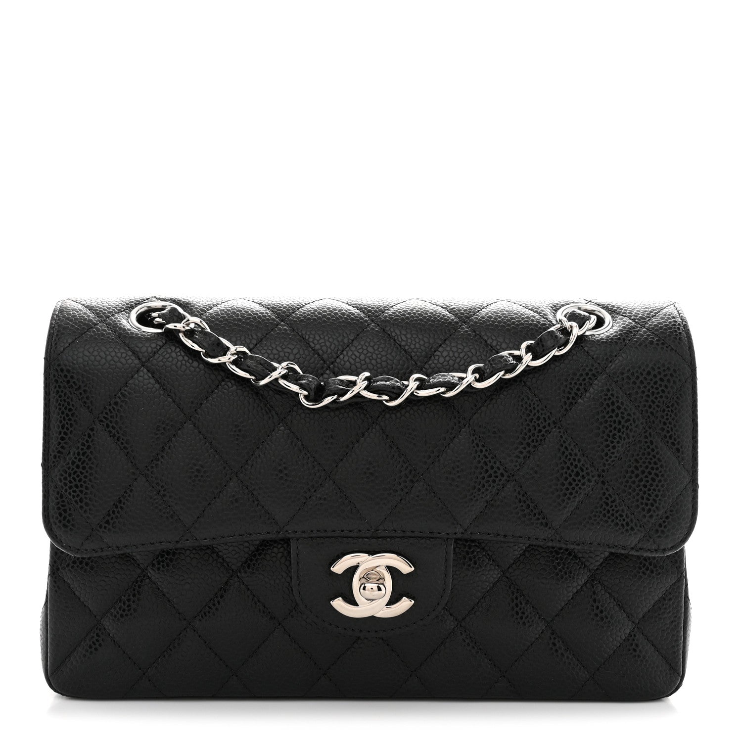 Chanel Caviar Quilted Small Double Flap Black 1 of 10