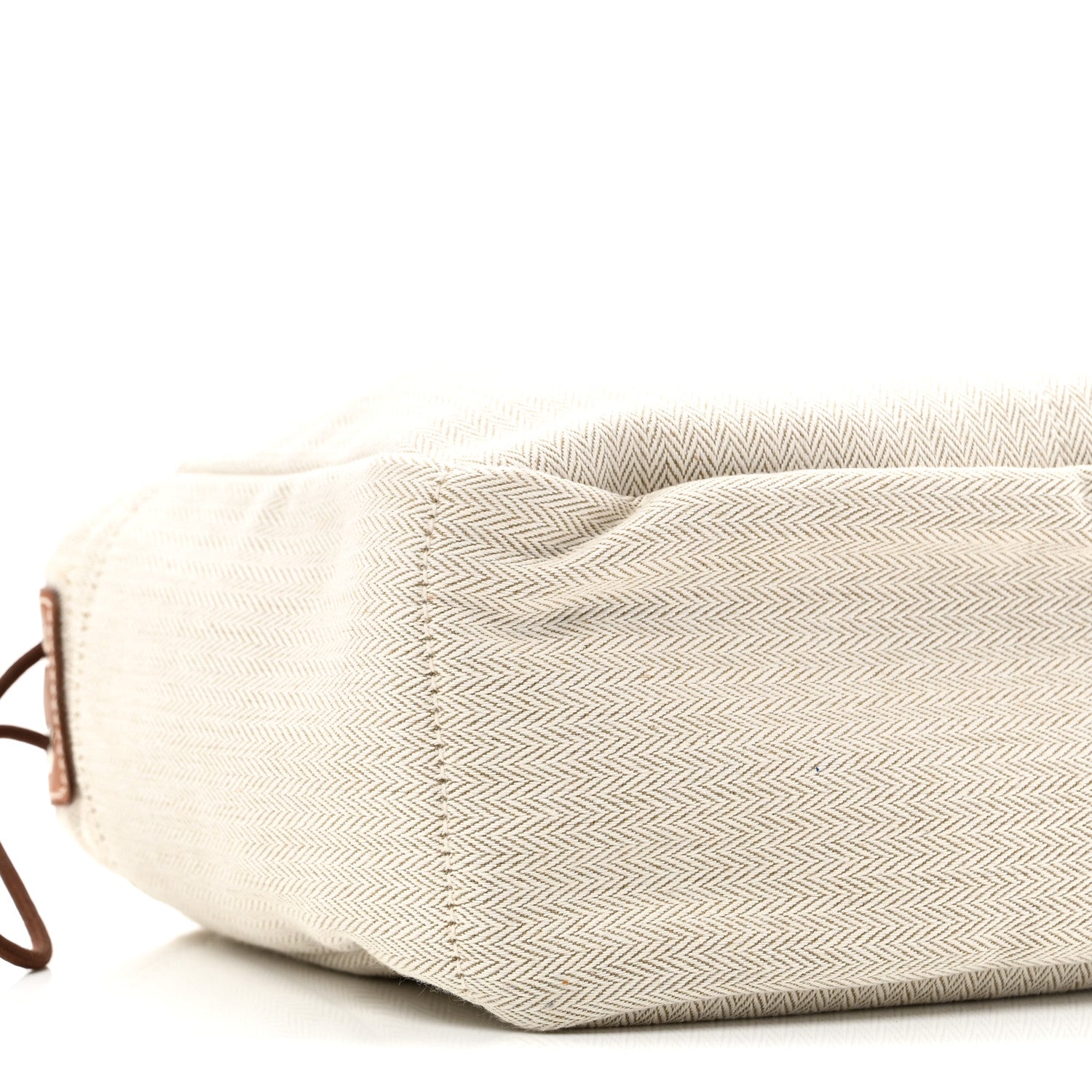 Hermes Canvas Barenia Fourbi 25 MM Pouch Naturel Fauve 9 of 10