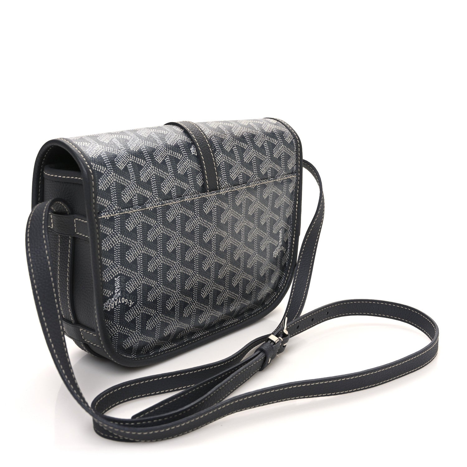 Goyard Goyardine Belvedere II PM Messenger Bag Gray 3 of 9