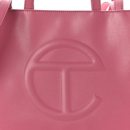 Telfar Vegan Leather Medium Shopping Bag Corned Beef 7 of 11