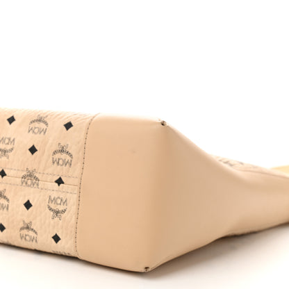 MCM Visetos Medium Klara Hobo Beige 9 of 10