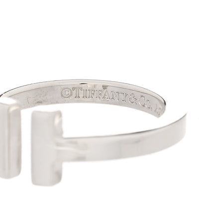 Tiffany Sterling Silver T Square Ring 53 6.25 4 of 7