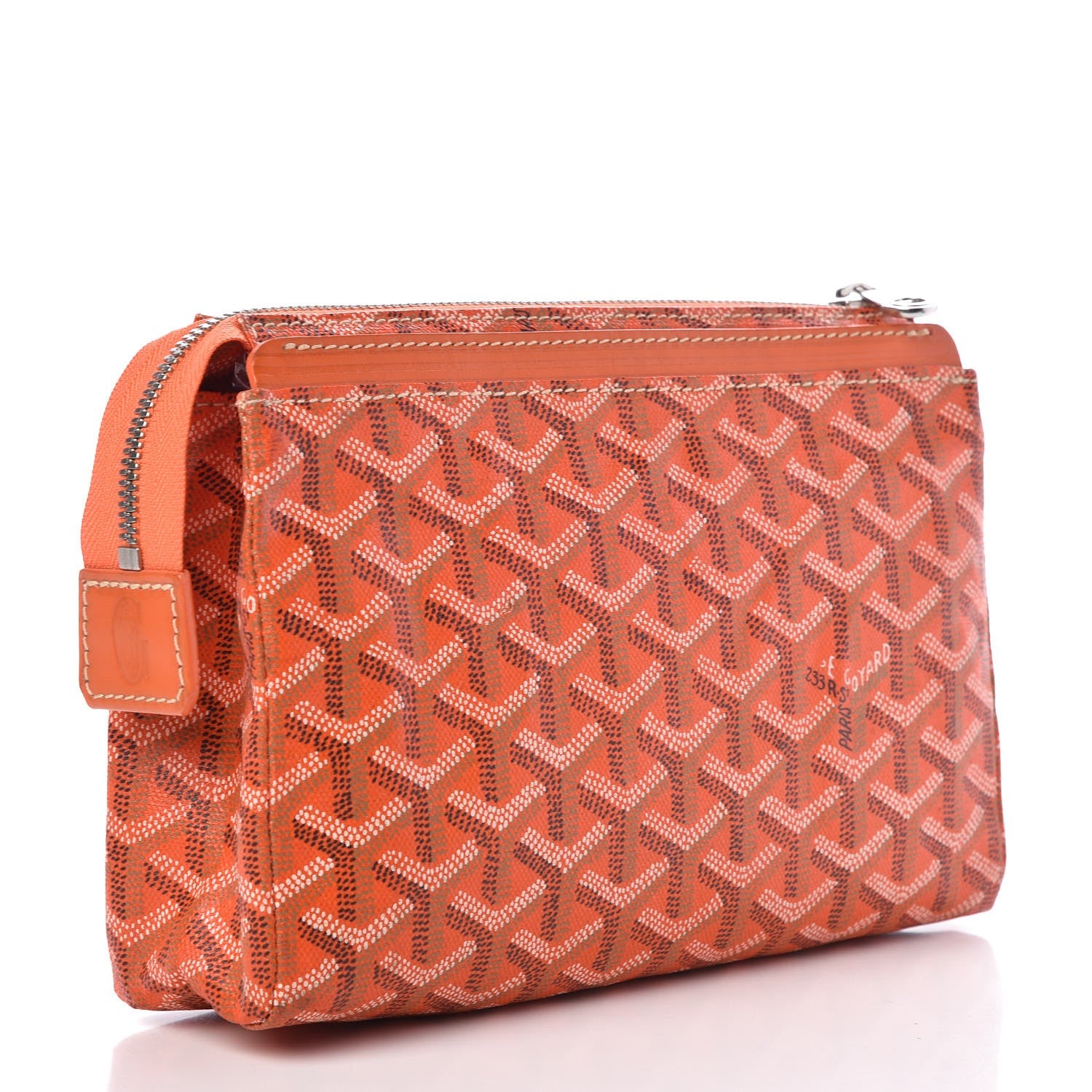 Goyard Goyardine Miroir Toiletry Bag PM Orange 3 of 12