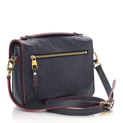 Louis Vuitton Empreinte Pochette Metis Marine Rouge 3 of 10