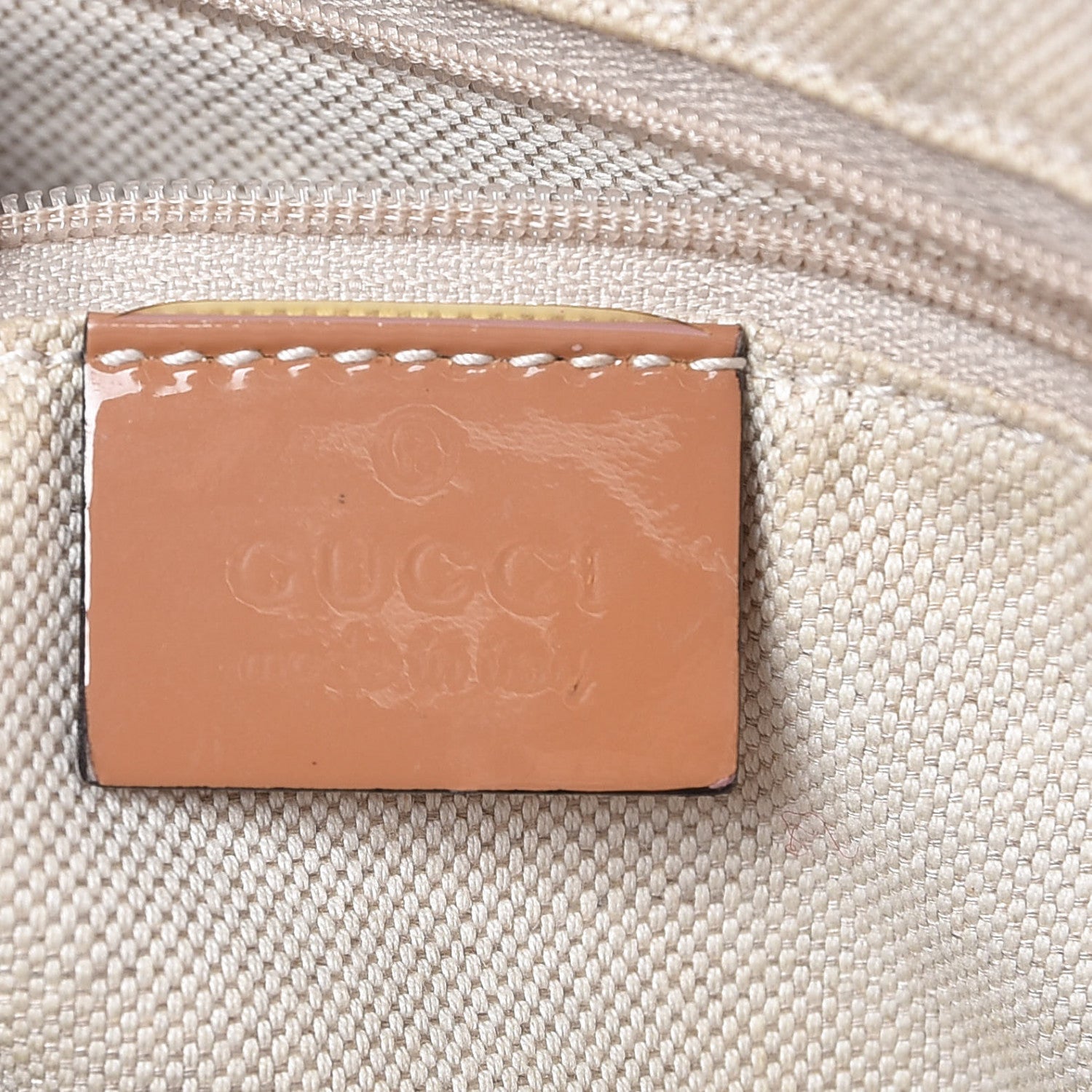 Gucci Monogram Patent Web Jolie Tote Bag Pink 6 of 10
