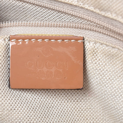 Gucci Monogram Patent Web Jolie Tote Bag Pink 6 of 10