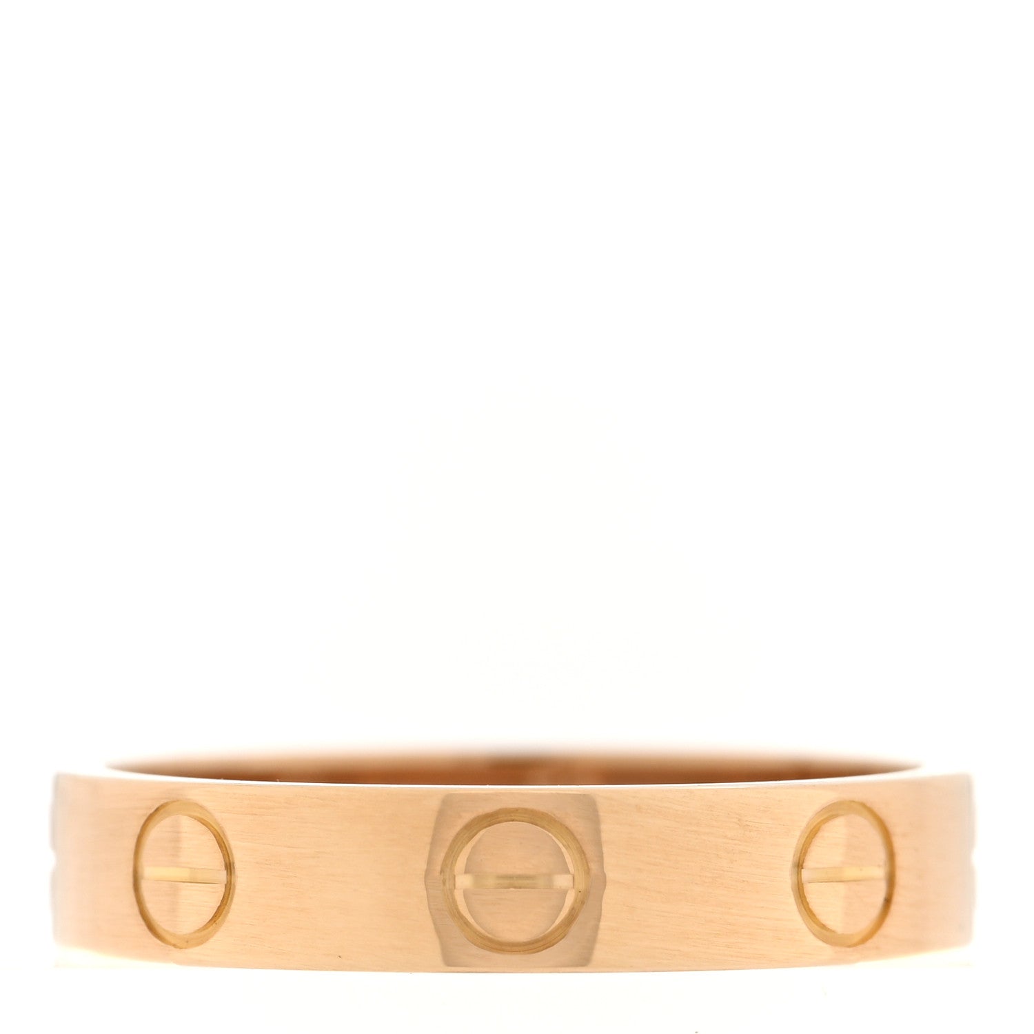 Cartier 18K Yellow Gold 3.5mm LOVE Wedding Band Ring 50 5.25 1 of 5