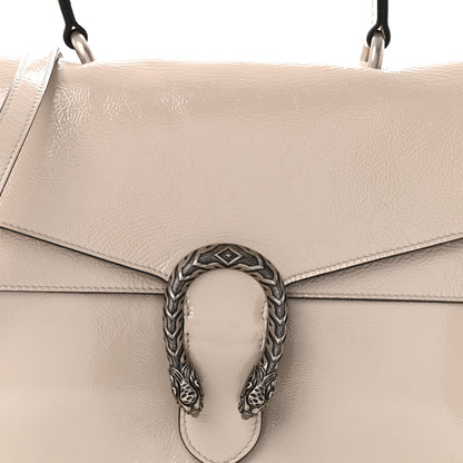 Gucci Crinkled Patent Medium Dionysus Top Handle Bag Sphinx 8 of 10