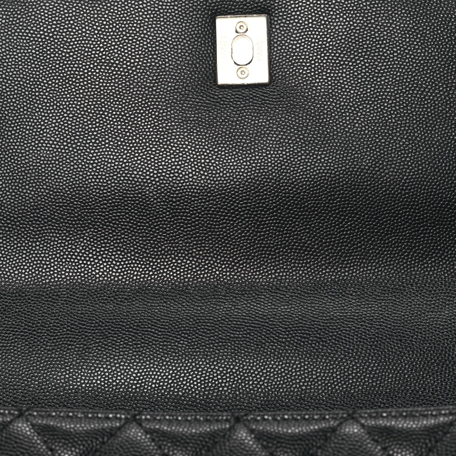 Chanel Caviar Quilted Small Coco Handle Flap Black 7 of 16