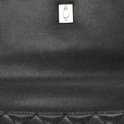 Chanel Caviar Quilted Small Coco Handle Flap Black 7 of 16