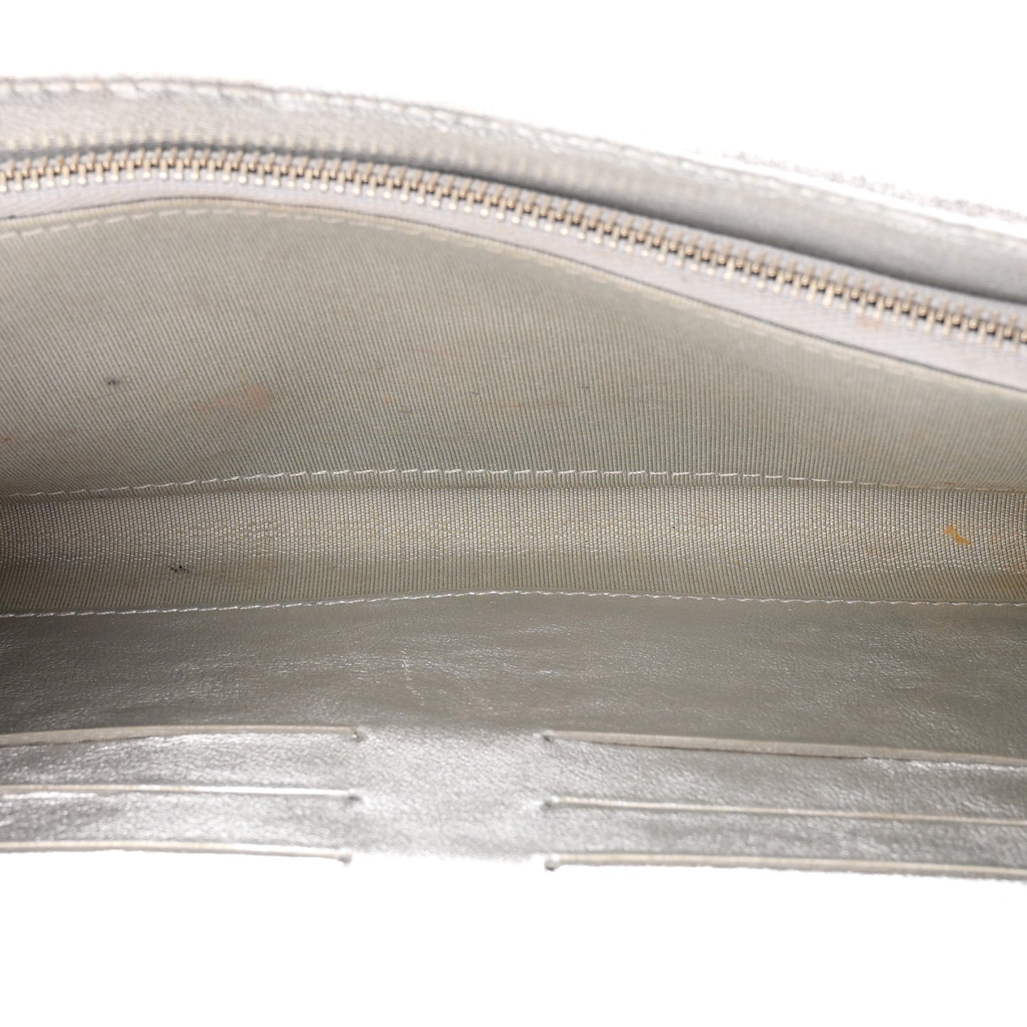 Glitter Margot Clutch Silver