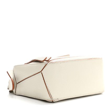 Loewe Calfskin Mini Puzzle Bag Soft White 4 of 9
