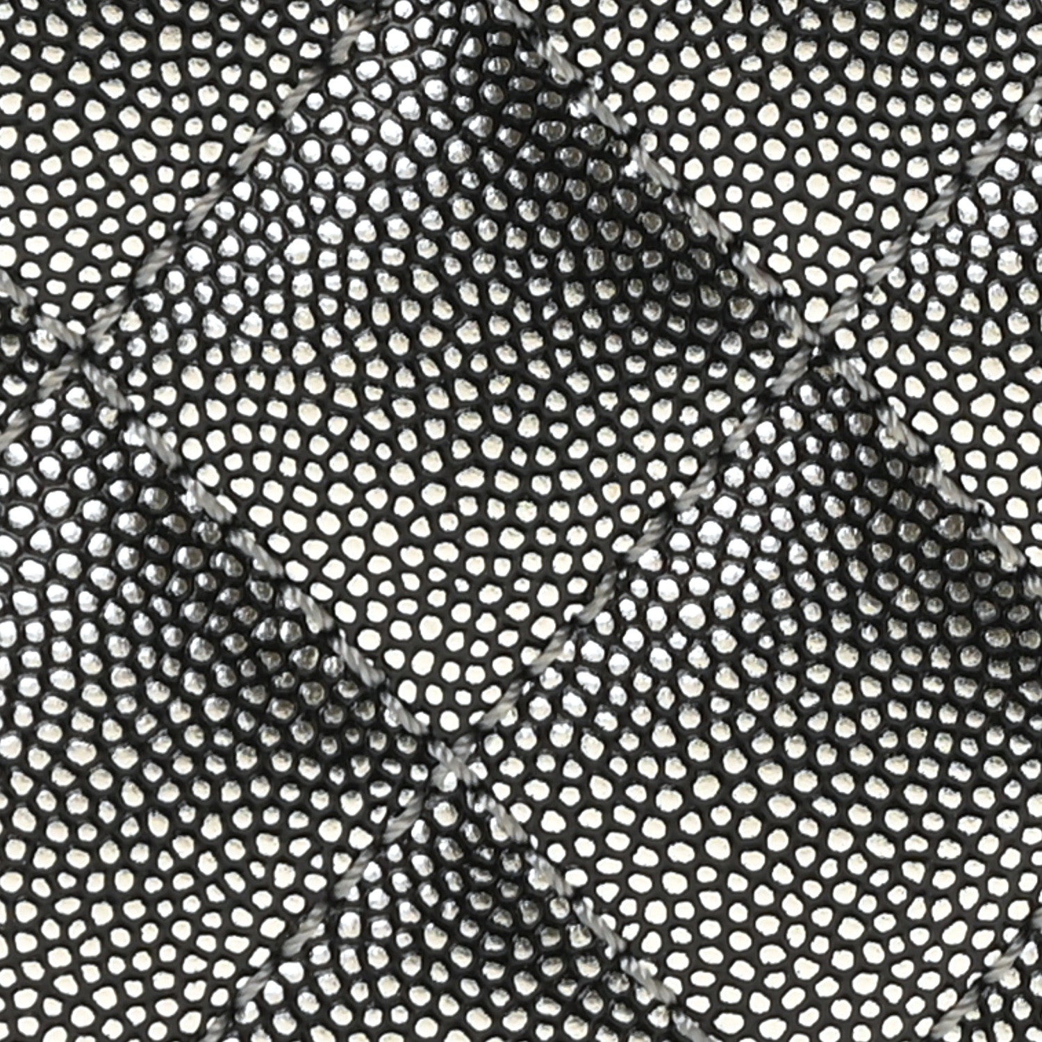 Chanel Metallic Caviar Quilted Mini Coco Handle Flap Silver 8 of 10