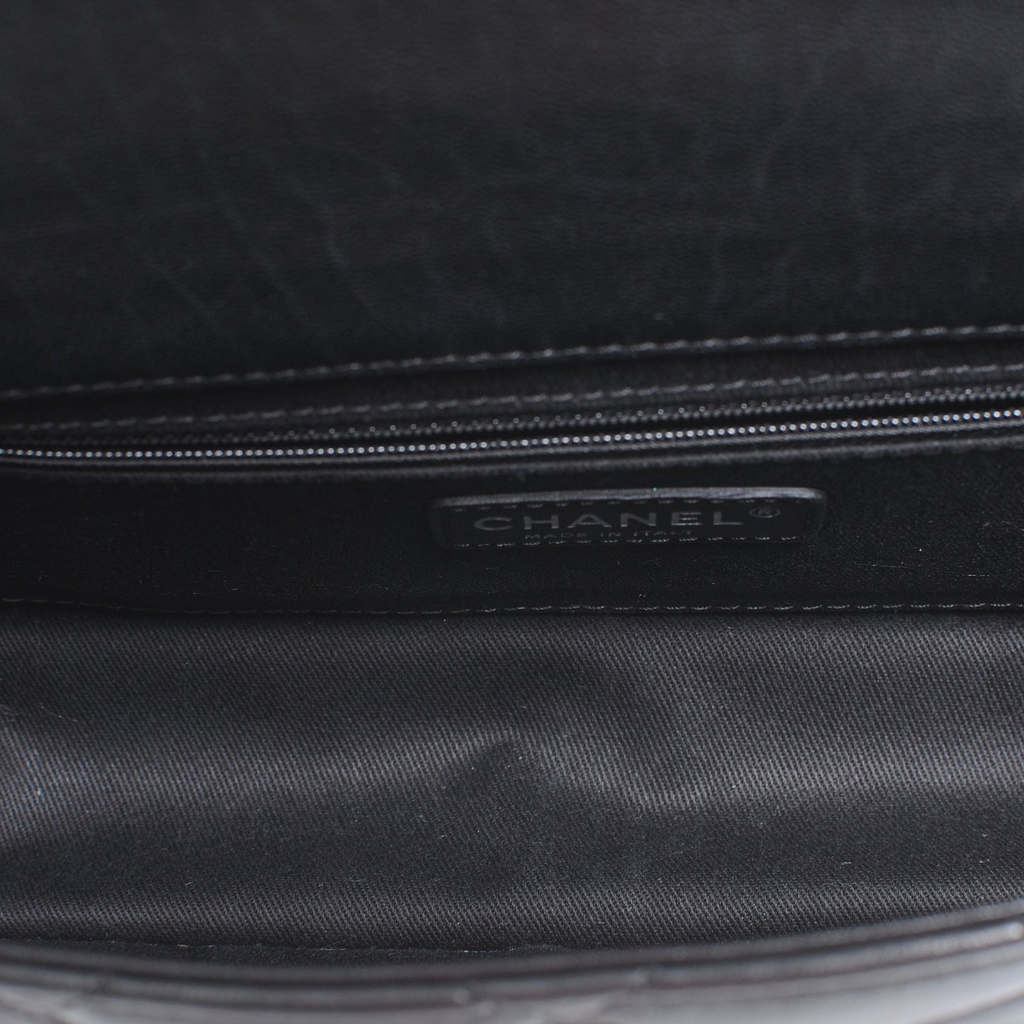 Lambskin Take Away Flap Bag Black