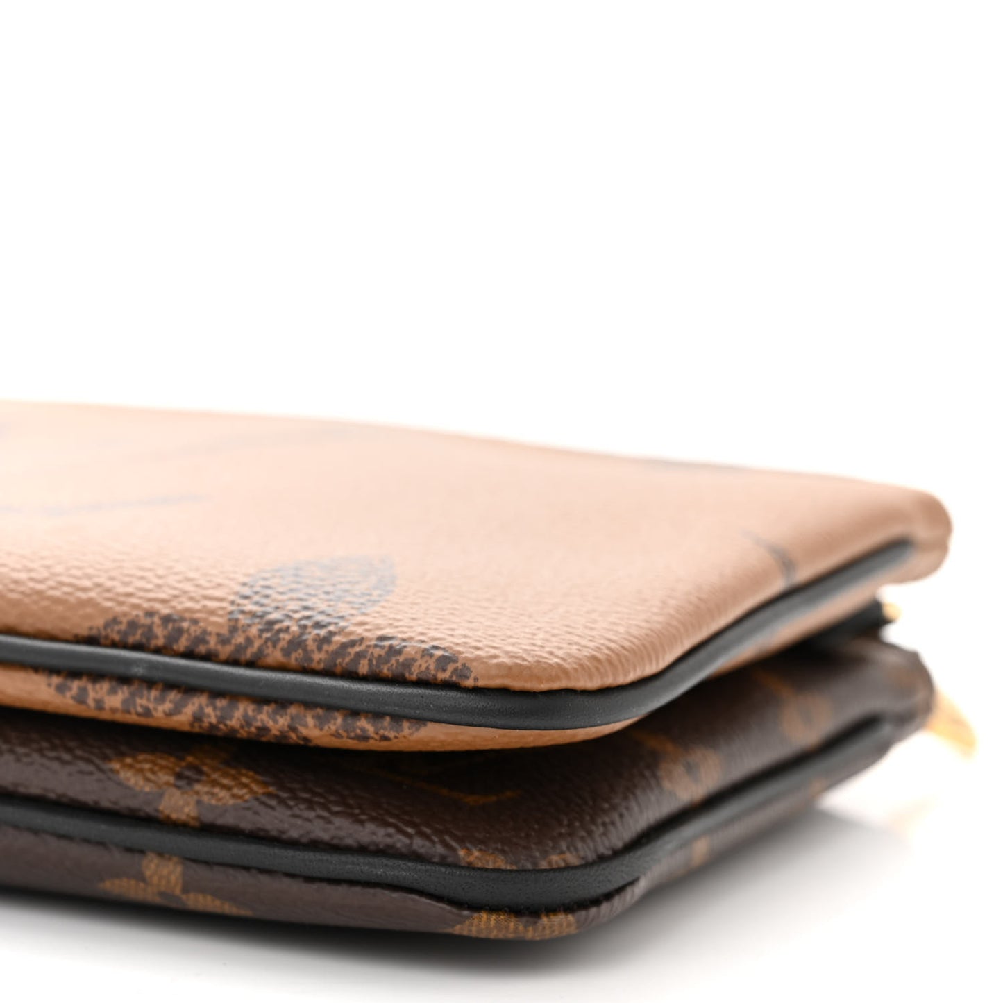 Reverse Monogram Giant Double Zip Pochette