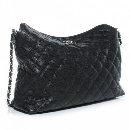 Chanel Caviar French Riviera Hobo Black 3 of 7