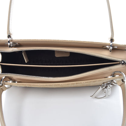 Christian Dior Suede Cannage Stitched East West Lady Dior Beige 5 of 25