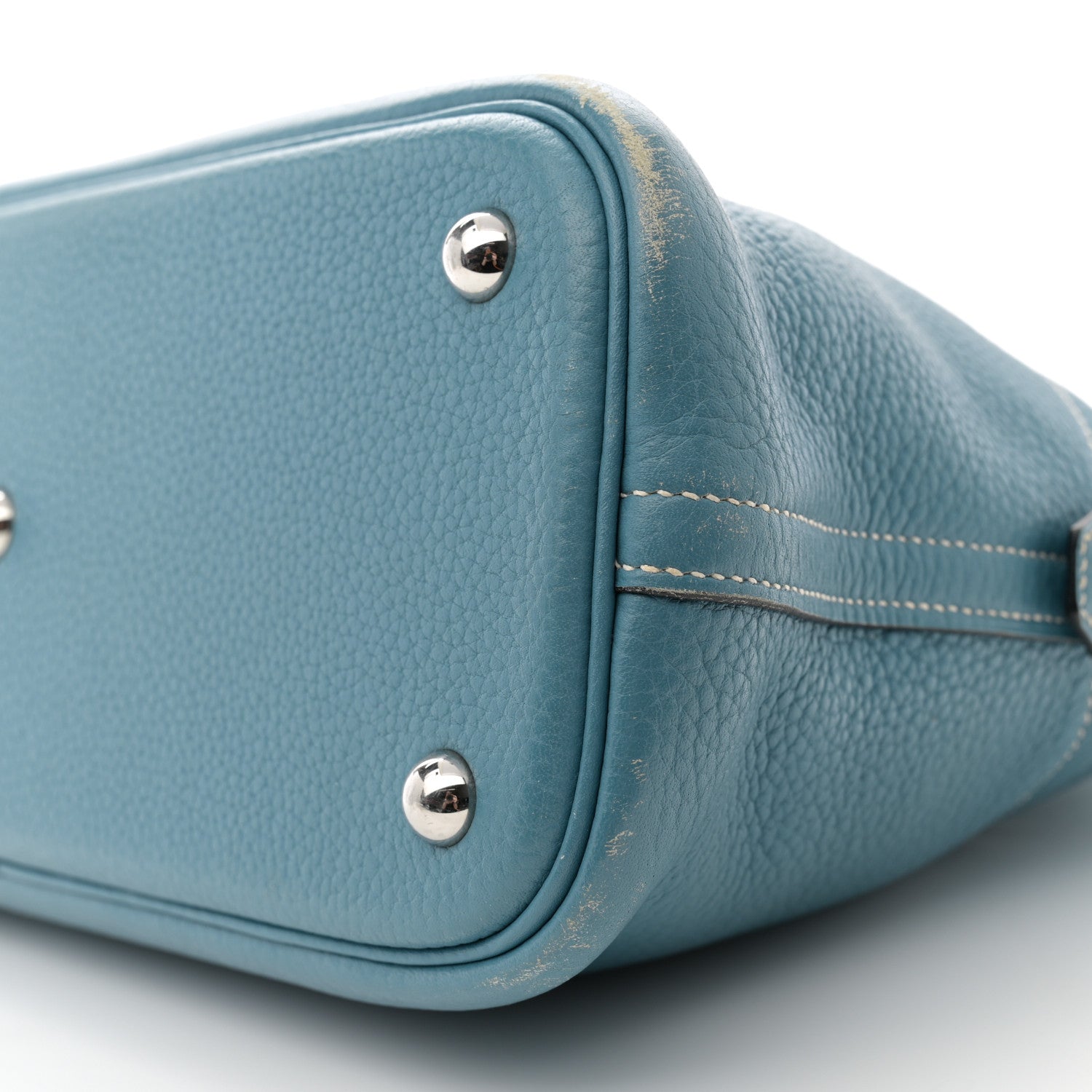 Hermes Taurillon Clemence Bolide 31 Blue Jean 10 of 16