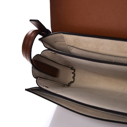 Chloe Suede Calfskin Small Faye Shoulder Bag Tobacco 6 of 8