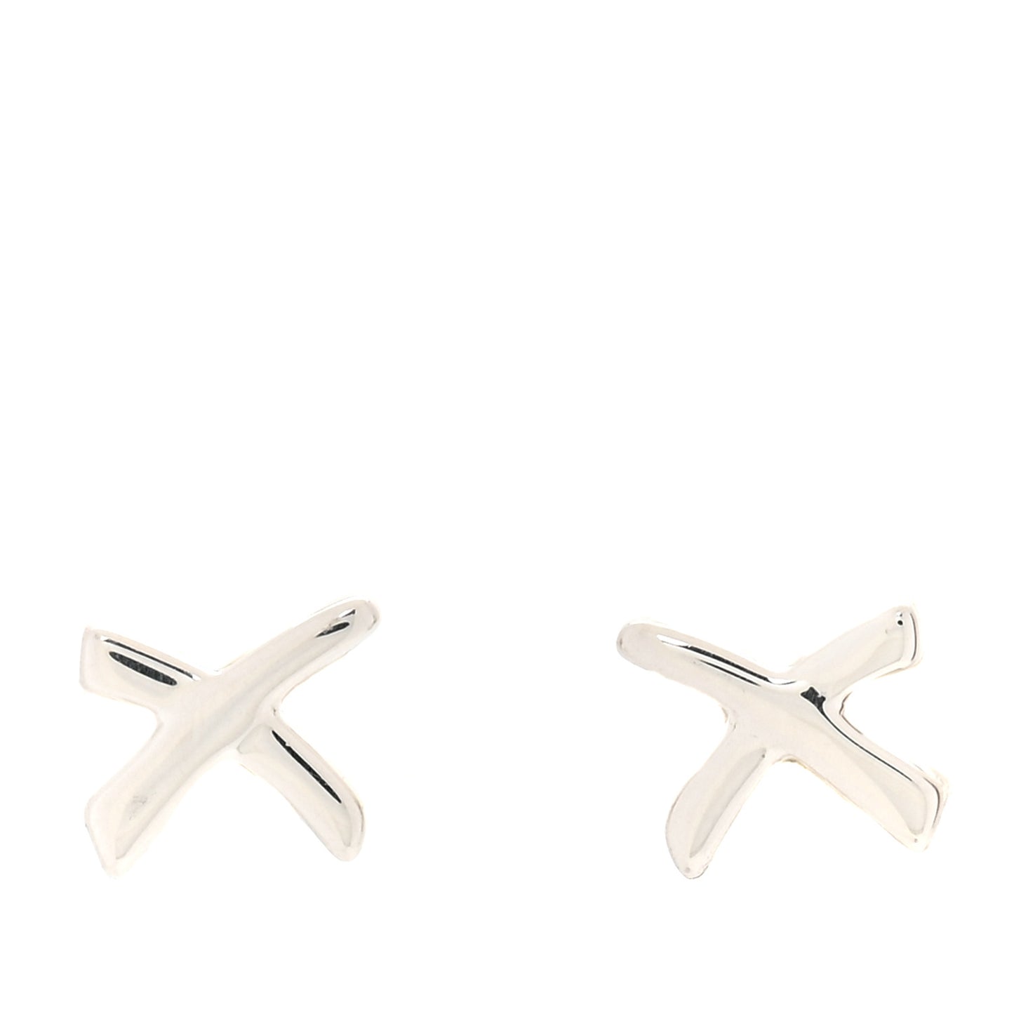 Sterling Silver Mini Paloma Picasso Graffiti X Stud Earrings