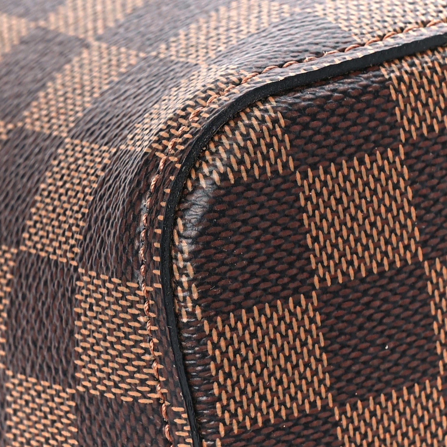 Louis Vuitton Damier Ebene Neonoe MM Safran 7 of 8