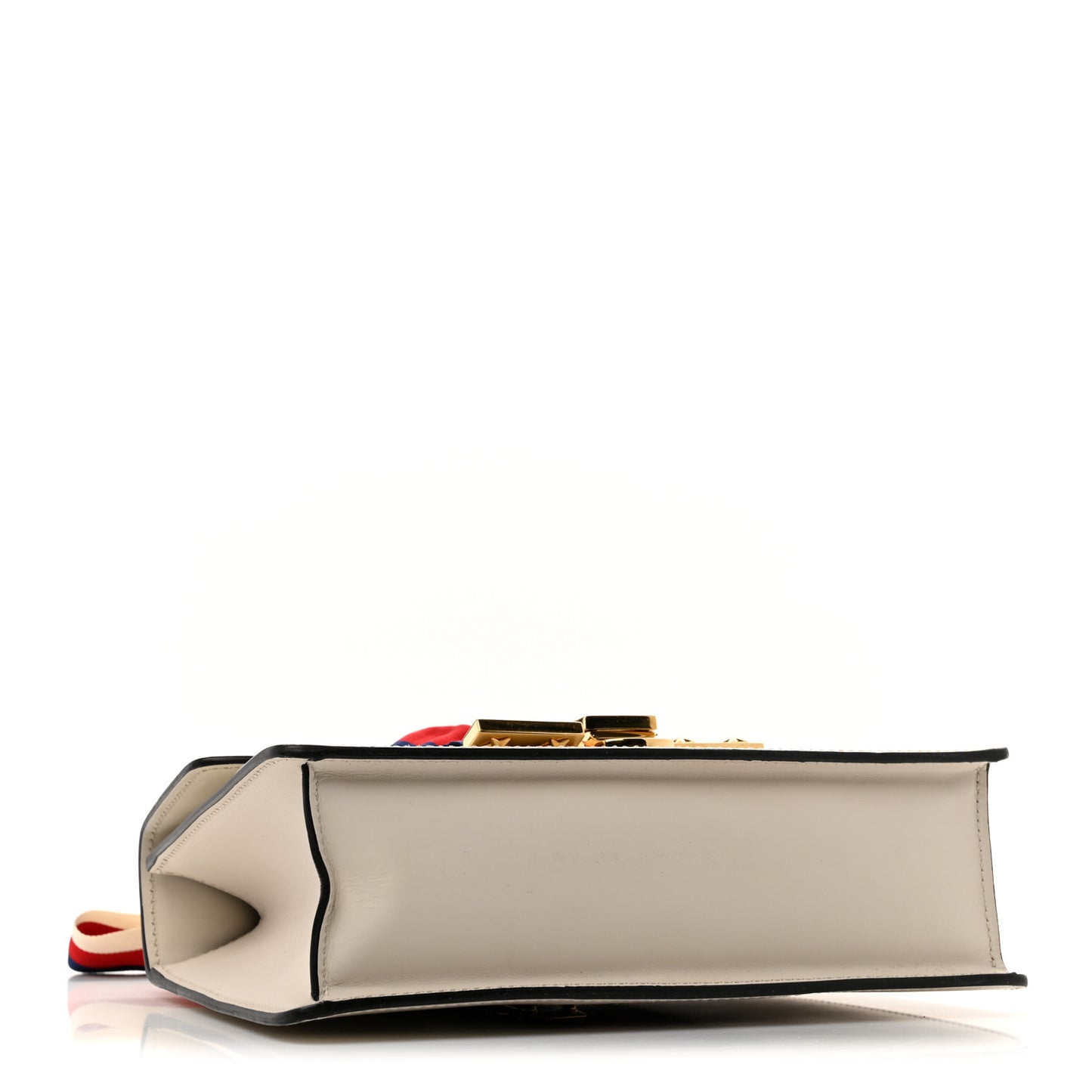 Calfskin Small Sylvie Shoulder Bag Off White