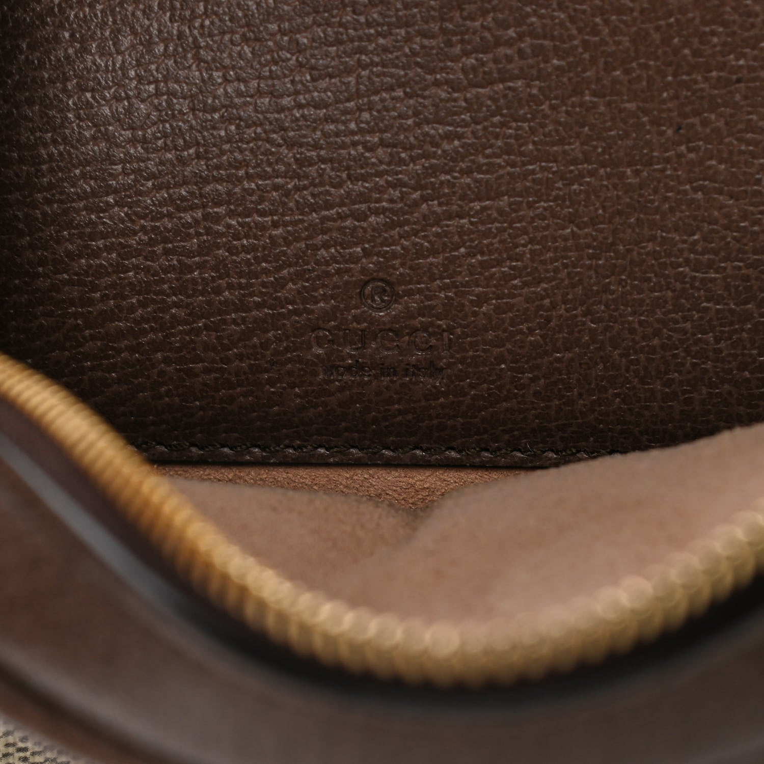 Gucci GG Supreme Monogram Web Mini Ophidia Round Backpack Brown 5 of 8