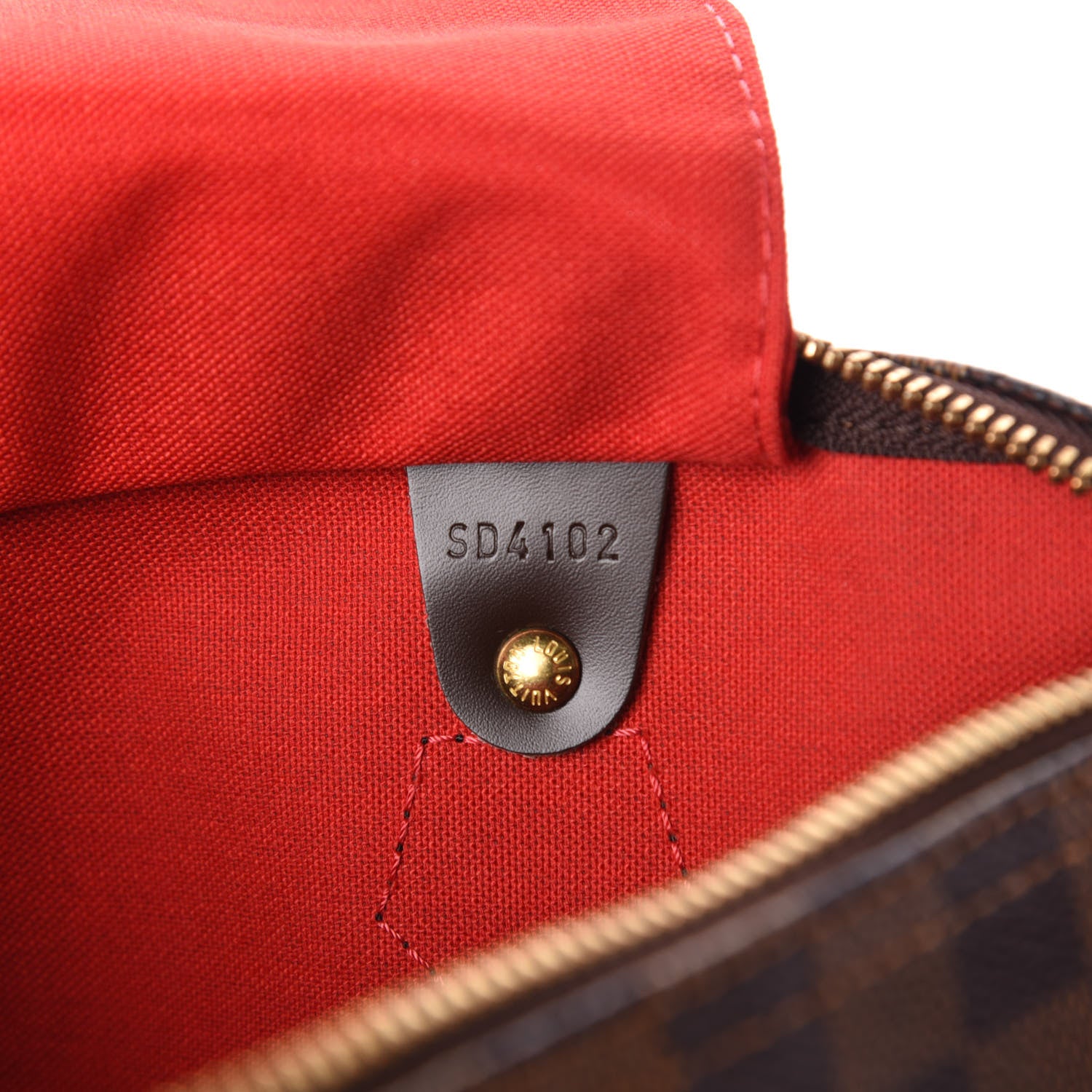 Louis Vuitton Damier Ebene Speedy 30 6 of 9