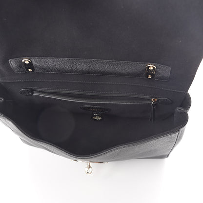 Mulberry Glossy Goatskin Medium Lily Black 5 of 9