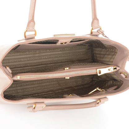 Prada Saffiano Lux Medium Tote Cammeo 5 of 9