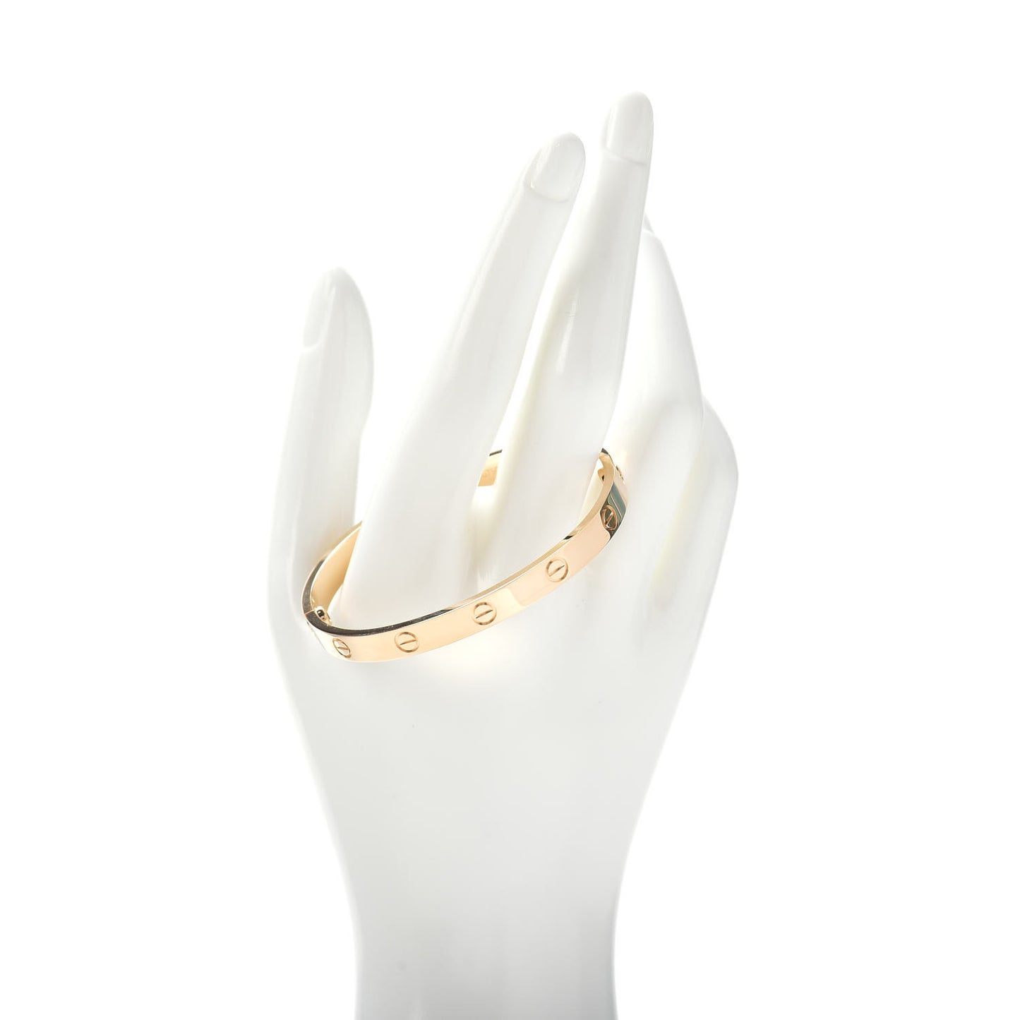 18K Yellow Gold LOVE Bracelet 17
