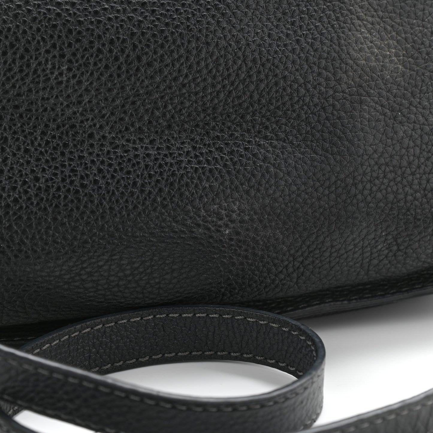 Calfskin Medium Marcie Satchel Black