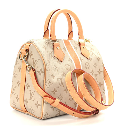 Louis Vuitton Monopaname Speedy Bandouliere 25 Beige Ocher 2 of 10