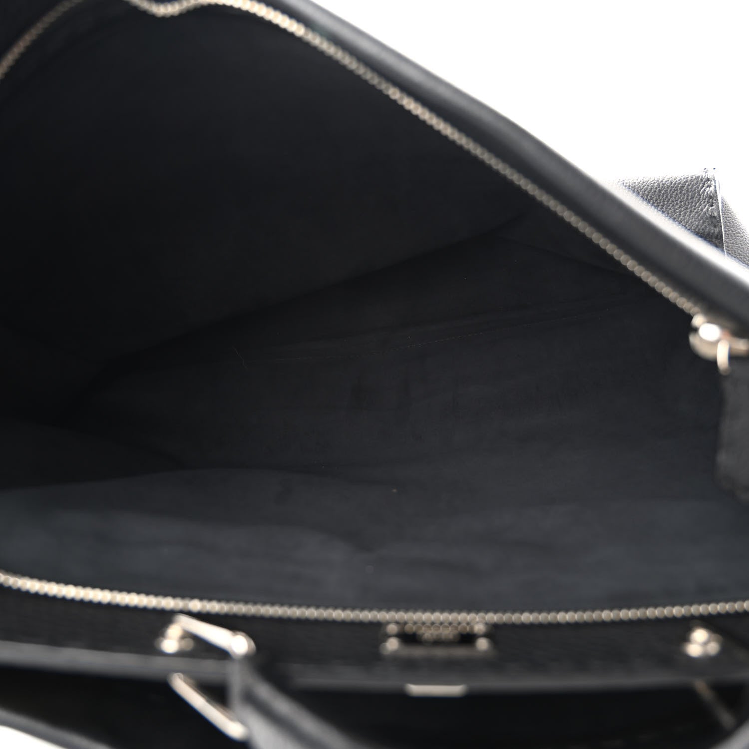 Fendi Cuoio Romano Selleria Monster Eyes Inlay Mens Large Peekaboo Iconic Essential Satchel Black Sunflower 6 of 11