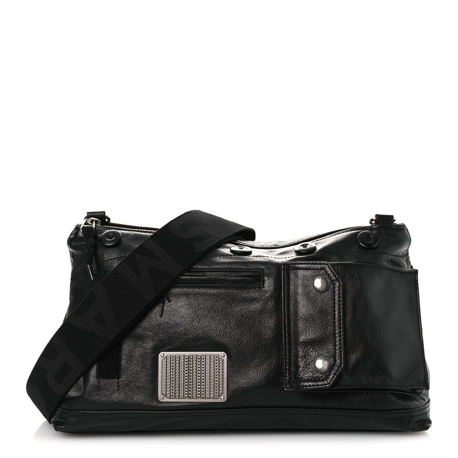 Marc Jacobs Goatskin The Large Cargo Bag Black 1 of 10
