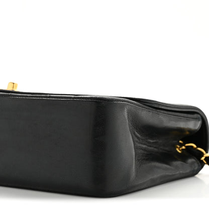 Chanel Lambskin Quilted Medium Single Flap Black 11 of 14