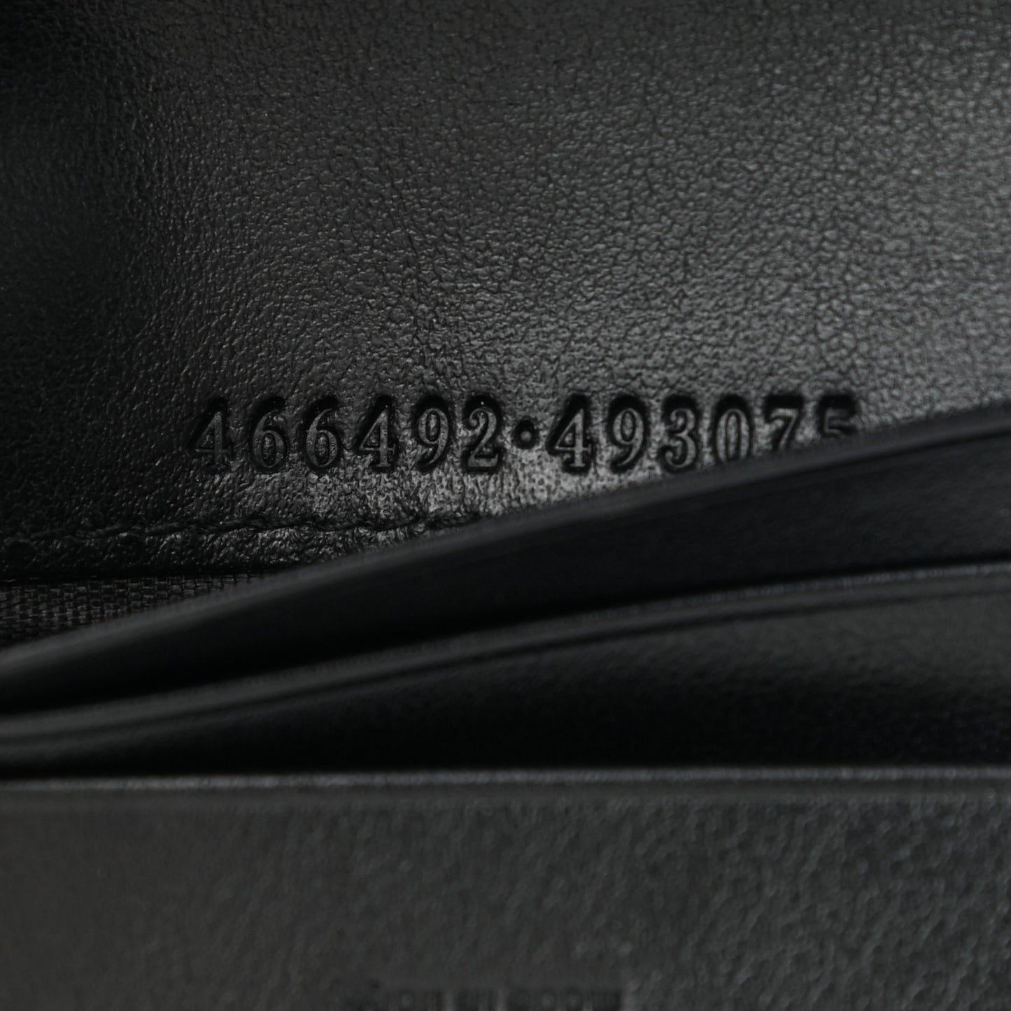 Calfskin Matelasse GG Marmont Card Case Wallet Black