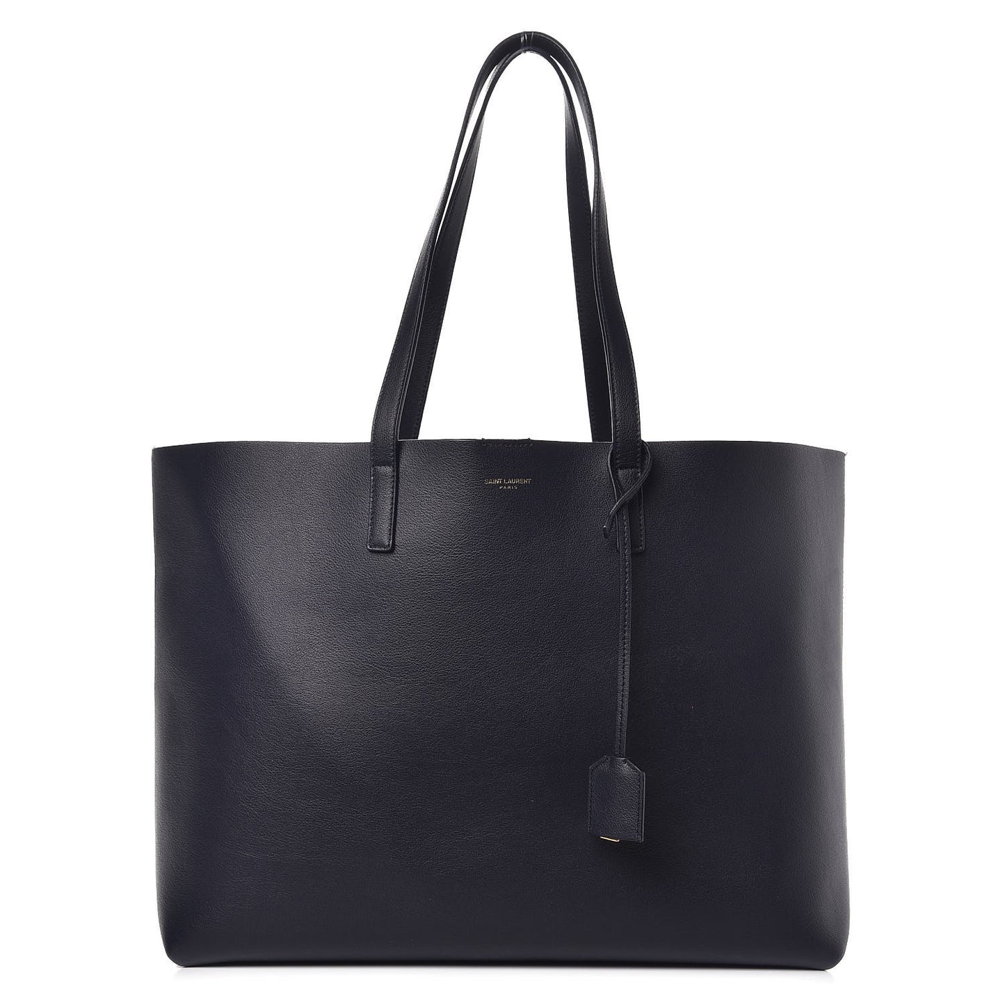 Calfskin Large Shopping Tote Deep Marine