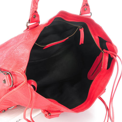 Balenciaga Agneau Classic Hardware Part Time Rouge Coquelicot 5 of 7