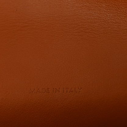 Celine Triomphe Canvas Lambskin Wallet On Strap Tan 6 of 13