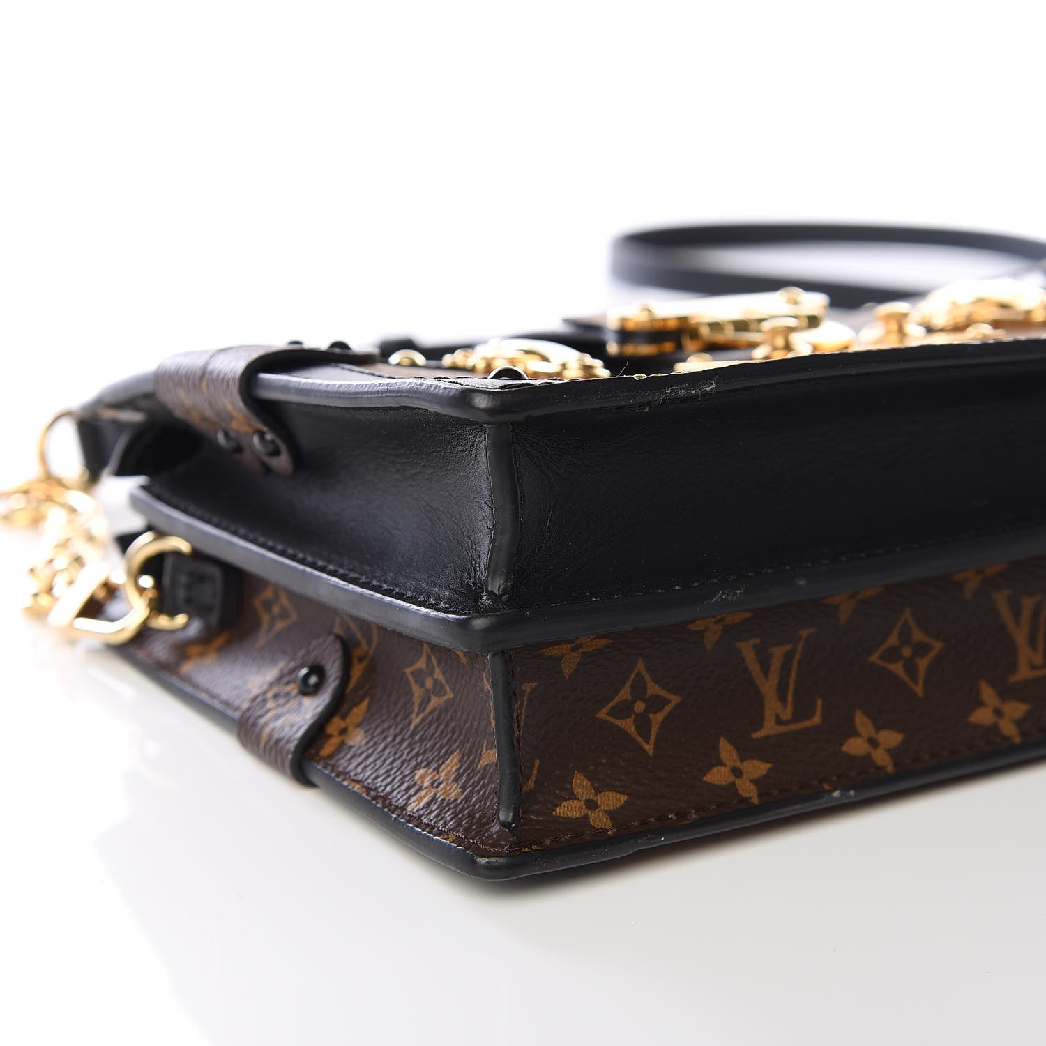 Louis Vuitton Reverse Monogram Trunk Clutch 5 of 8