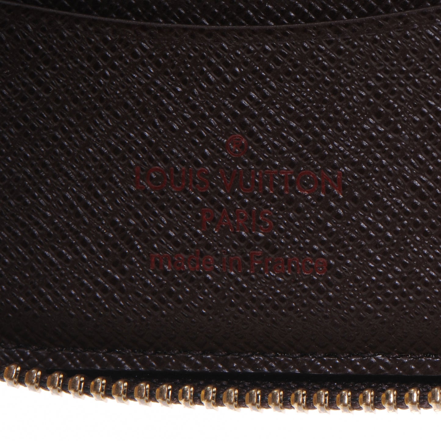 Damier Ebene Zippy Organizer Wallet