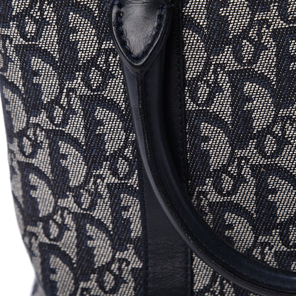 Christian Dior Monogram Tote Blue 12 of 13