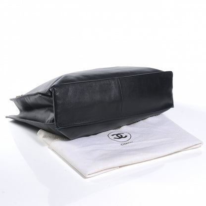 Chanel Lambskin Jumbo Shoulder Bag Black 4 of 8