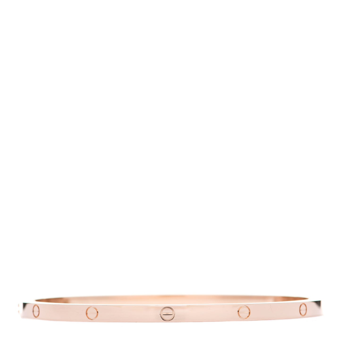 18K Pink Gold Small LOVE Bracelet 19