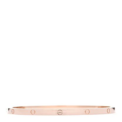 Cartier 18K Pink Gold Small LOVE Bracelet 19 2 of 4