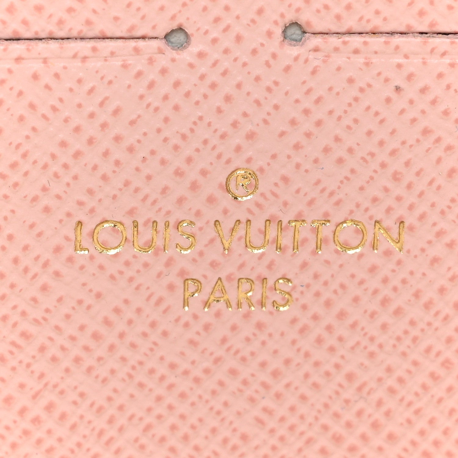 Louis Vuitton Damier Azur Clemence Wallet Rose Ballerine 10 of 13