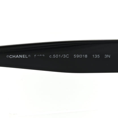 Chanel Acetate CC Sunglasses 5183 Black 5 of 8